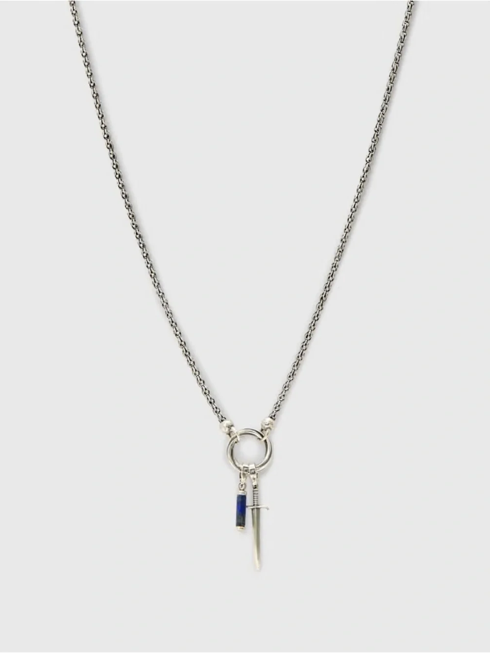 John Varvatos TWIST DAGGER NECKLACE
